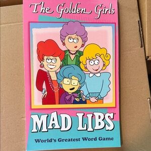 The Golden Girls Mad Libs Game
